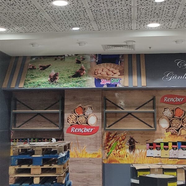 Hakmar mağaza reklam projesi