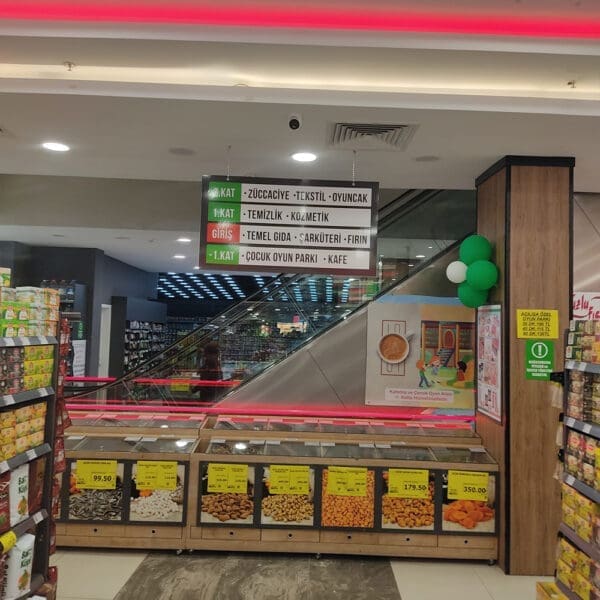 Hakmar mağaza reklam projesi