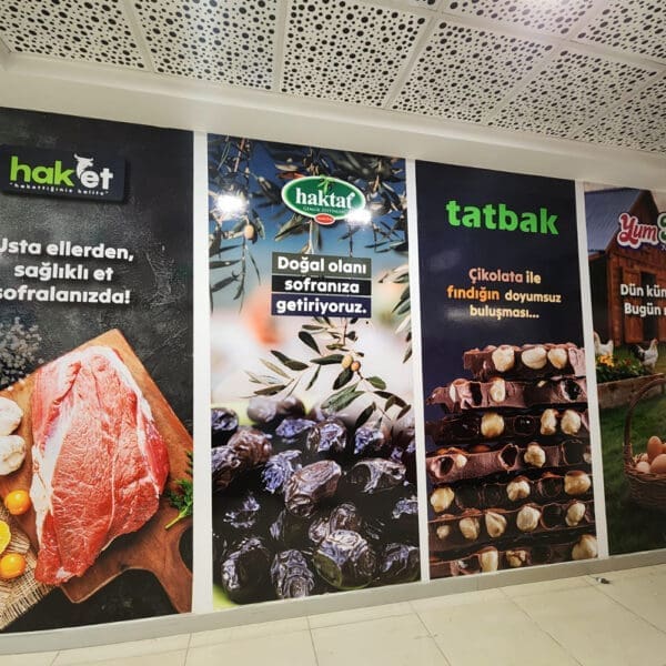 Hakmar mağaza reklam projesi