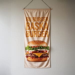 Bez branda baskı - dış mekan reklam