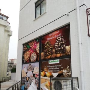 Cam folyo uygulama örneği