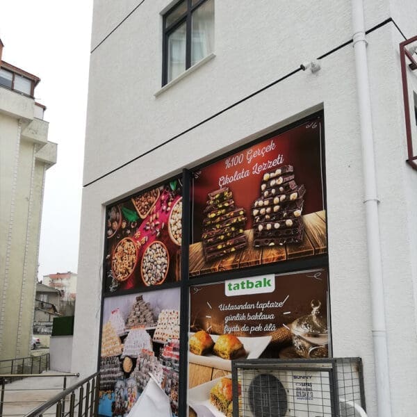 Cam folyo uygulama örneği