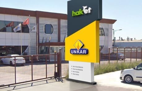 3D totem tabela tasarımı