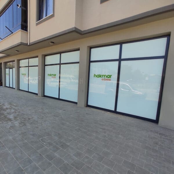 Cam folyo uygulama örneği