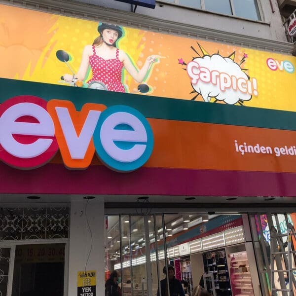 Mağaza reklam projesi - Eymen Reklam