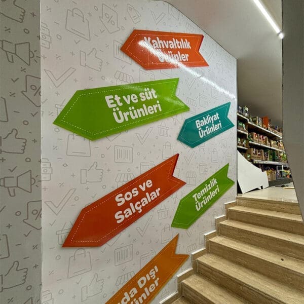 Hakmar mağaza reklam projesi