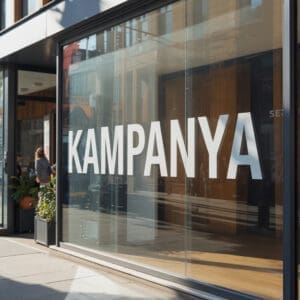 Kutu harf tabela - ışıklı harf