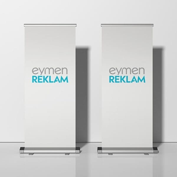 Roll-up banner stand - taşınabilir reklam