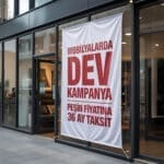 Bez branda baskı - dış mekan reklam