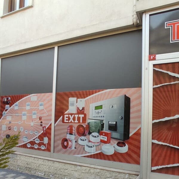 Cam folyo uygulama örneği