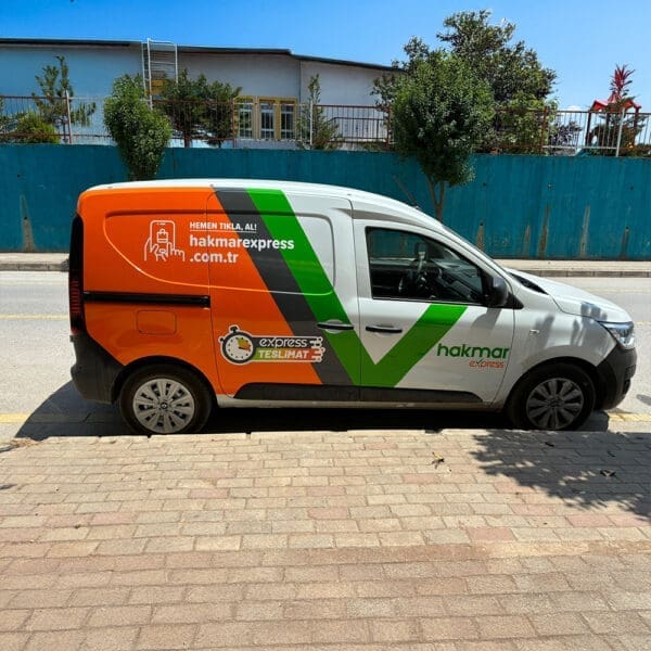 Araç giydirme - ticari araç folyo kaplama