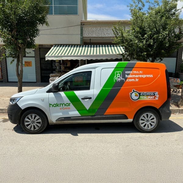 Araç giydirme - ticari araç folyo kaplama