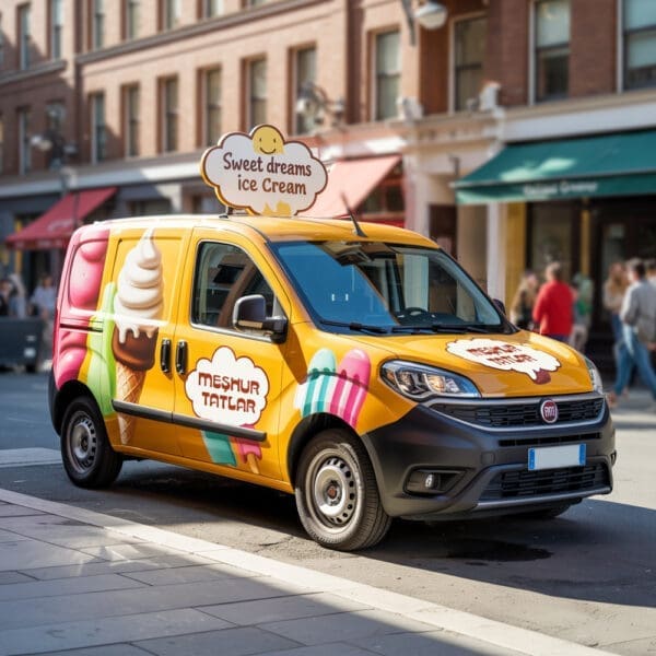 Araç giydirme - ticari araç folyo kaplama