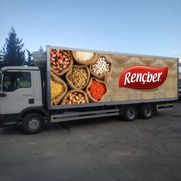 Kamyon giydirme - araç folyo kaplama