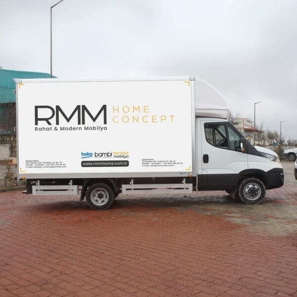 Kamyon giydirme - araç folyo kaplama