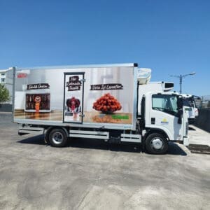 Kamyon giydirme - araç folyo kaplama