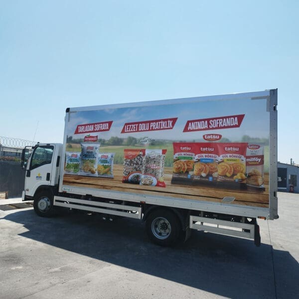 Kamyon giydirme - araç folyo kaplama