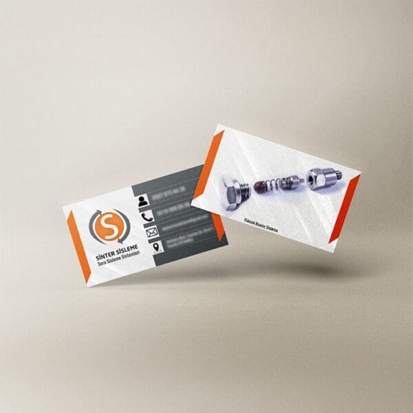 Kartvizit baskı - kurumsal kimlik