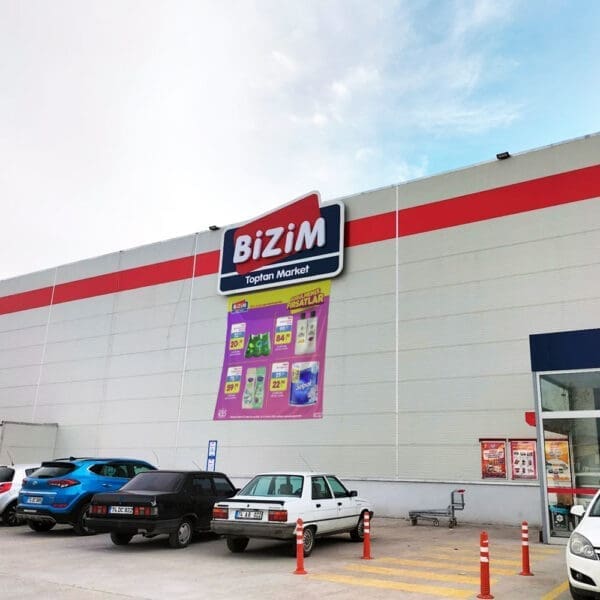 Market bez baskı kampanya afişi