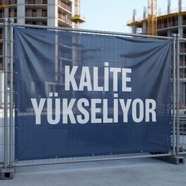 Mesh branda baskı - delikli branda