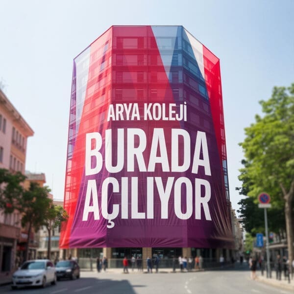 Mesh branda baskı - delikli branda