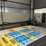 UV baskı İspanyolet uygulaması